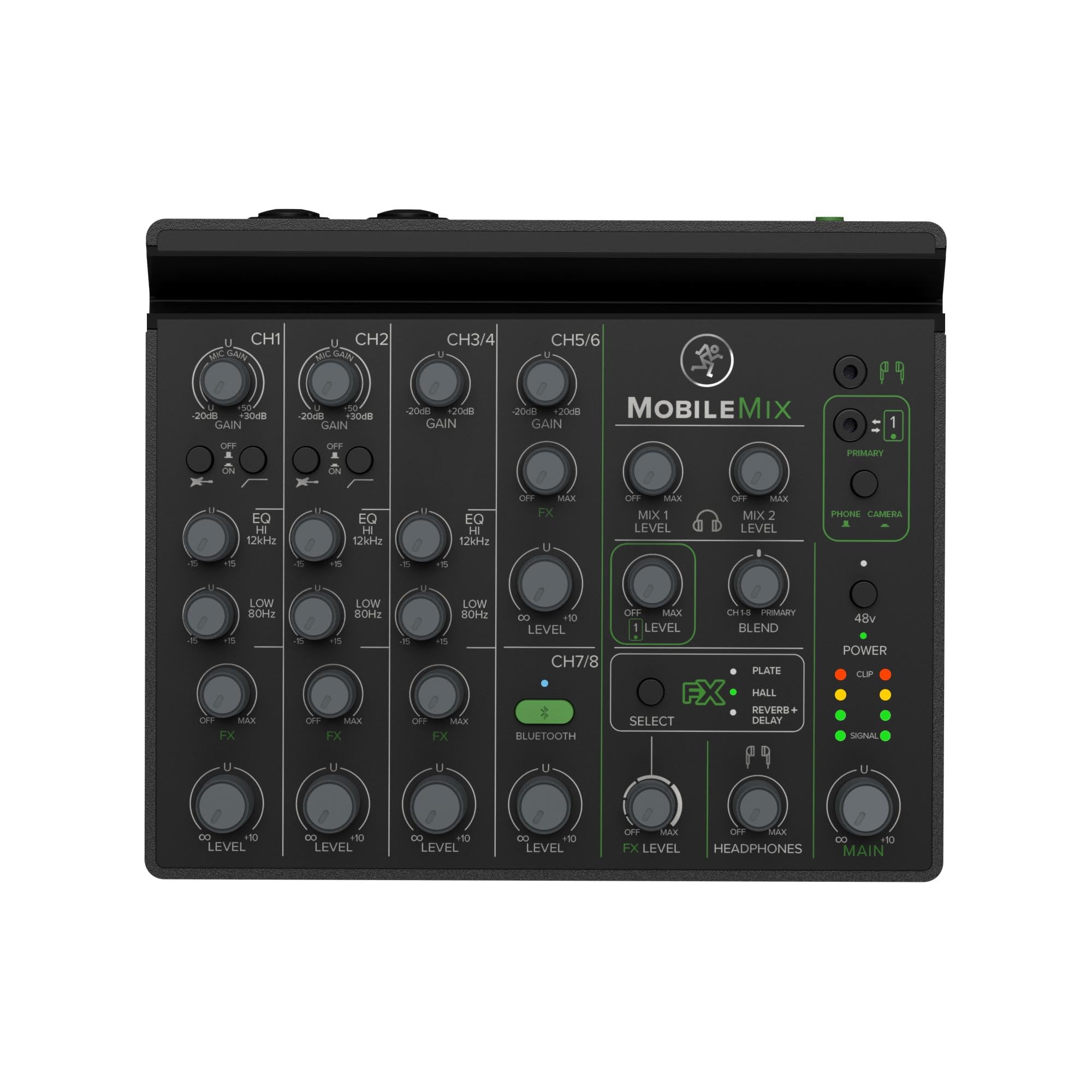 Mackie MobileMix 8-Channel USB-Powerable Mixer for A/V Production